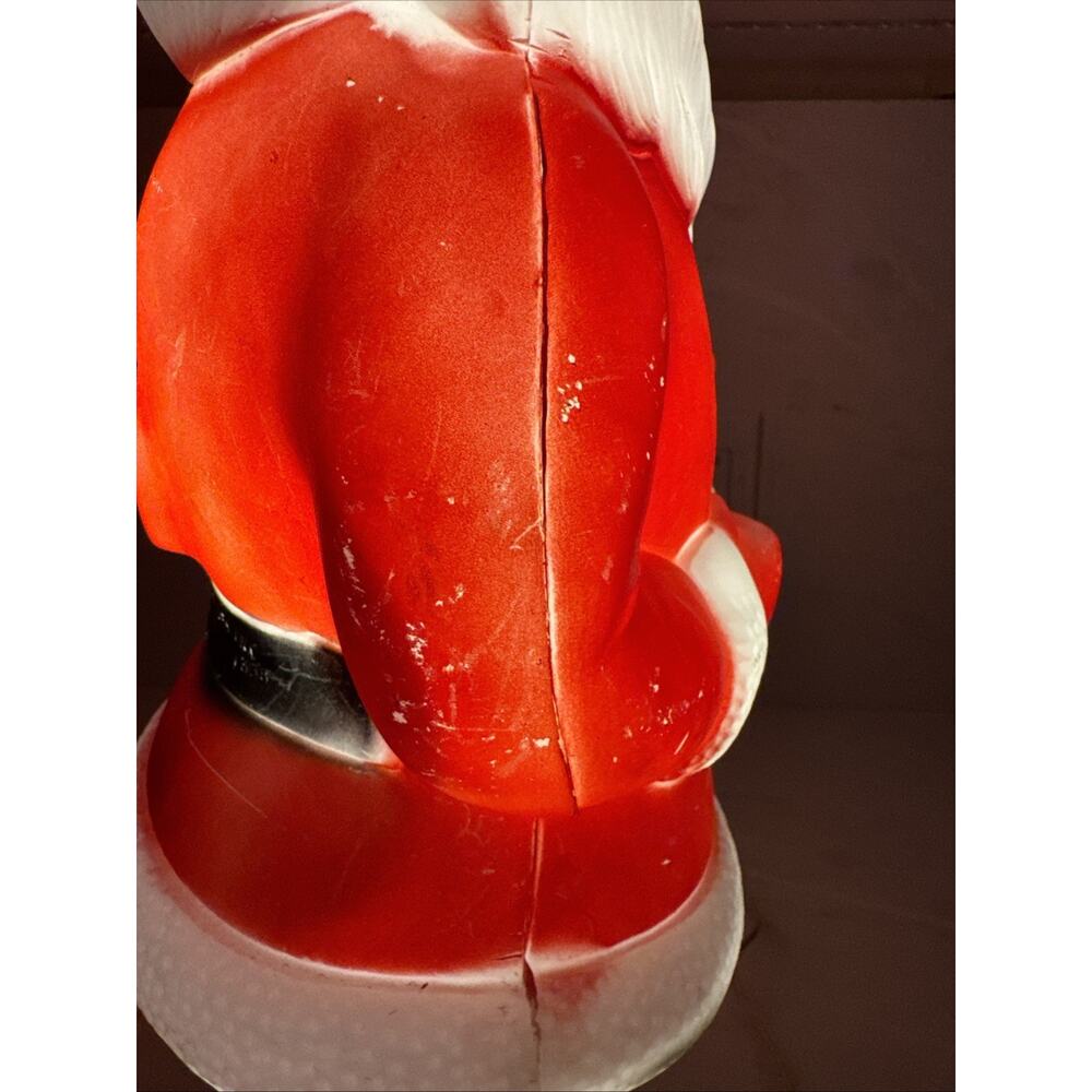 Vintage Blow Mold Santa Claus Working Light 1973 Empire 23” Carolina Enterprises - Picture 9 of 15
